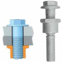 HUCK-FIT METRIC LOCKBOLT PIN, M12 DIA (25.00-35.00MM GR), HEX FLANGED HEAD, STEEL/PLAIN RoHS 3